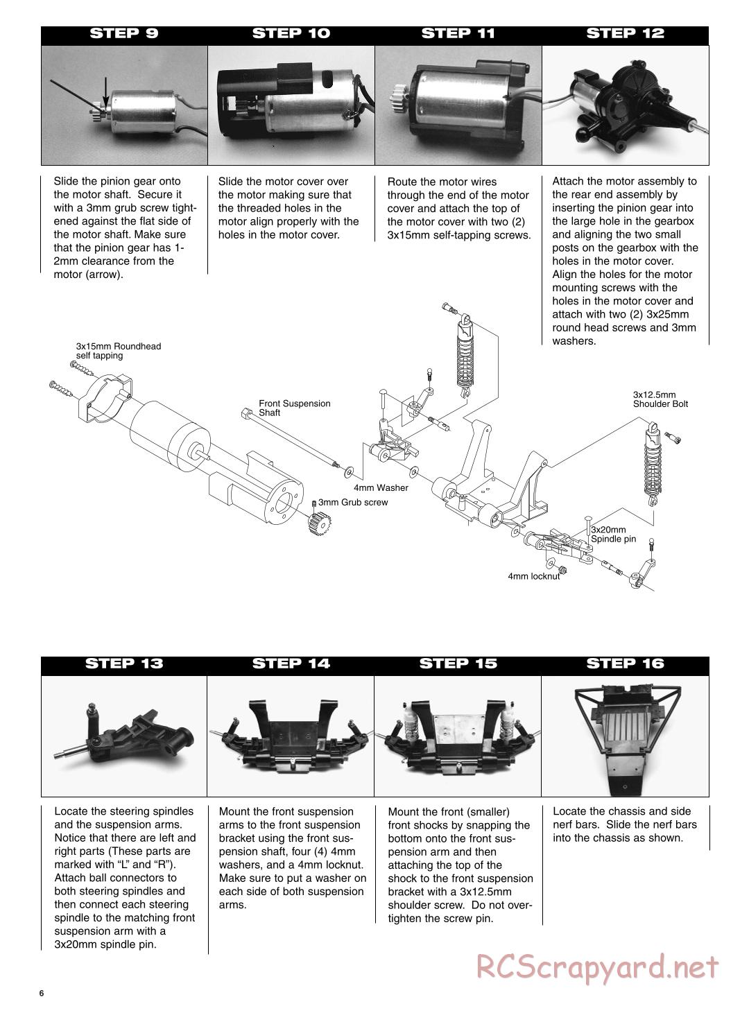 Traxxas - Spirit (1995) - Manual - Page 6